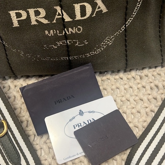 Authentic Prada bag with strap 2 way - Picture 9 of 17
